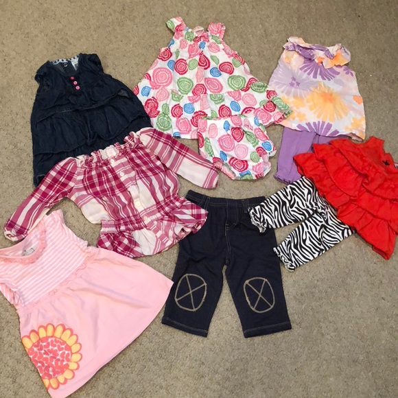 Carter's Other - 10 pc set of baby girls spring clothing